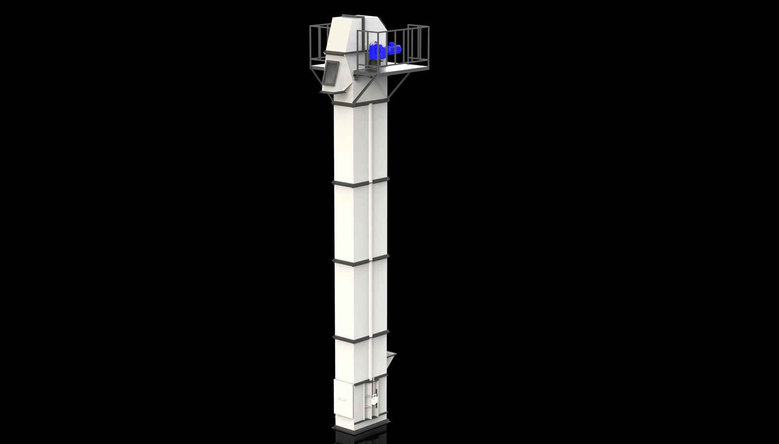 Cronus NE plate chain elevator render